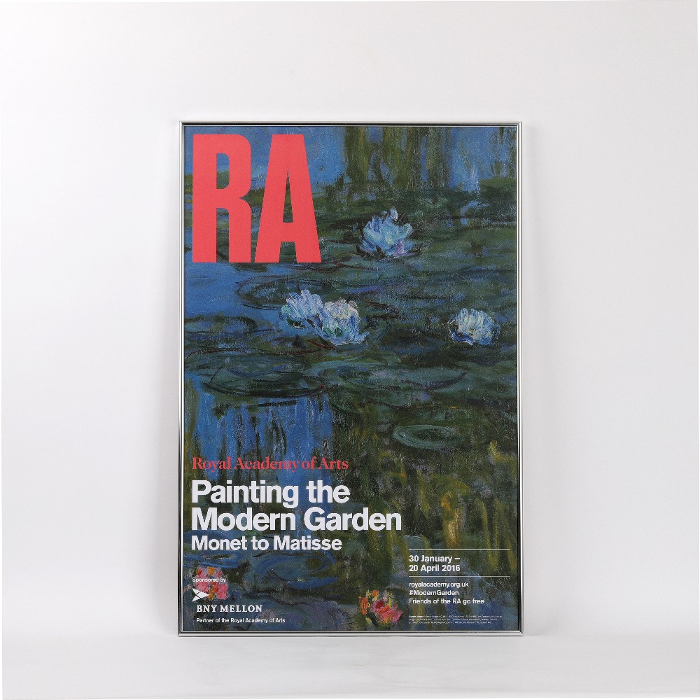 [전시포스터] Painting the Modern Garden Exhibition, 2016 (액자포함)