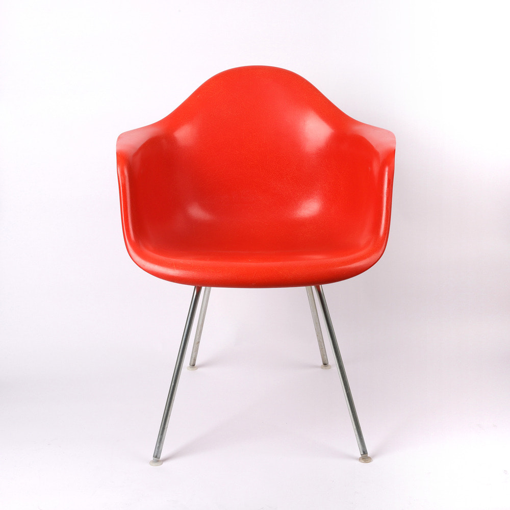[임스체어] Eames Fiberglass Arm Chair(DAX) - Orange
