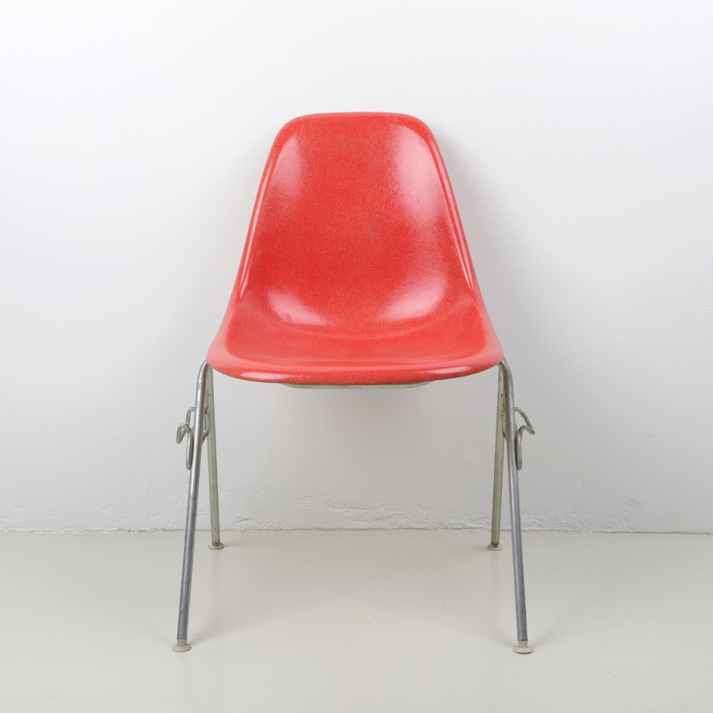 [임스체어] Eames Fiberglass Side Chair(DSS) - Salmon