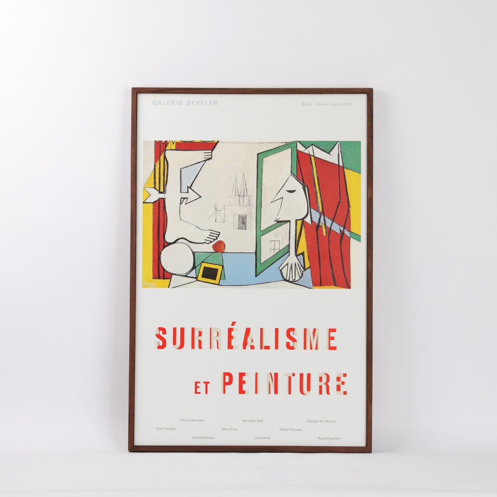 [피카소] Pablo Picasso — La Fenetre Ouverte, 1929 (액자포함)