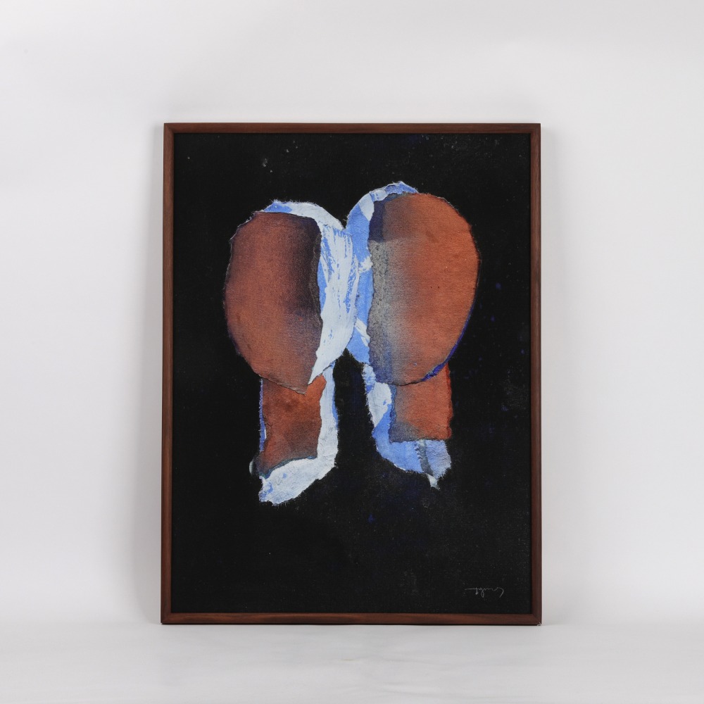 [보리아나] Modern Abstract Art Print — Love Story (액자포함)