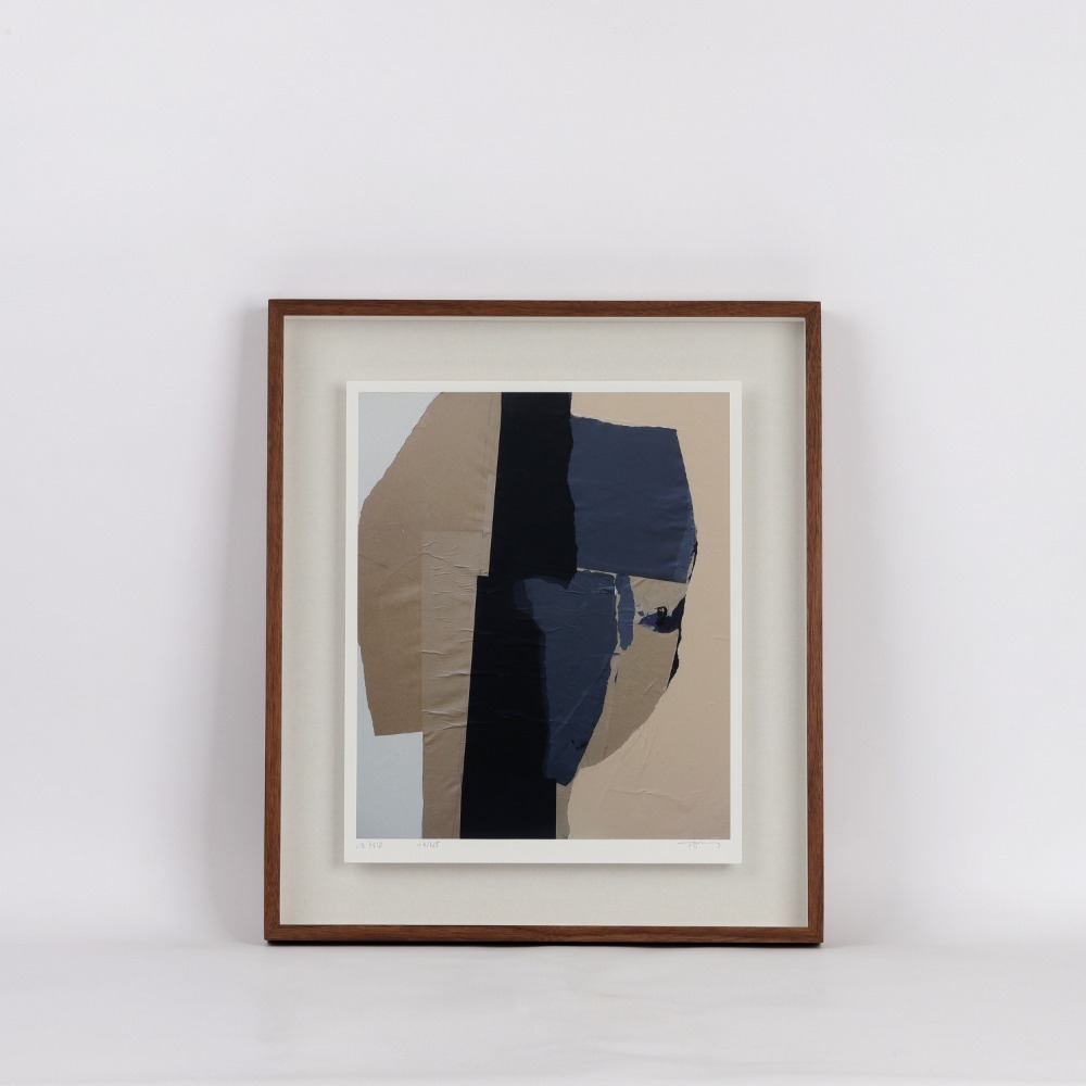 [보리아나] Modern Abstract Art Print — Emma (한정판, 인증서 포함)