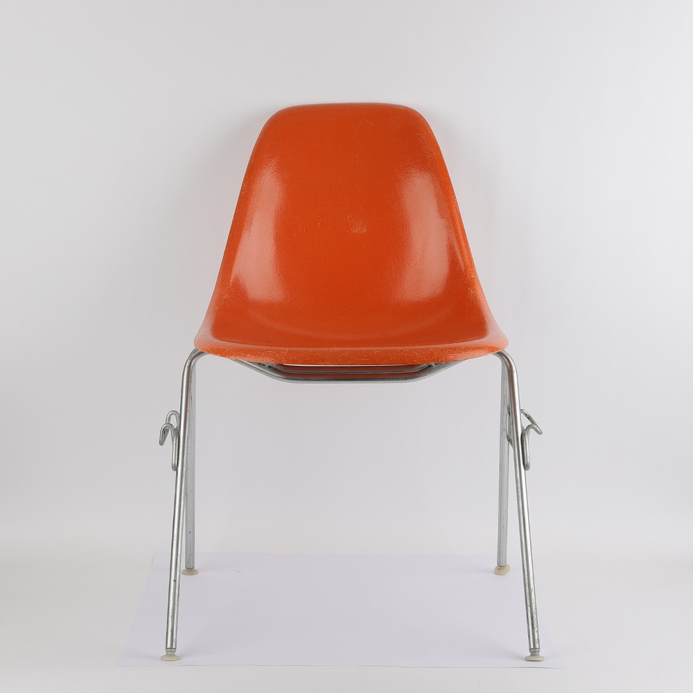[임스체어] Eames Fiberglass Side Chair(DSS) - Orange